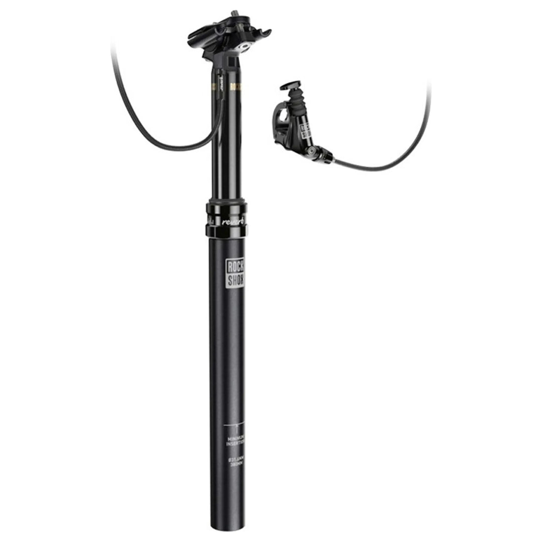 RockShox Reverb Dropper Seatpost - 34.9mm, 125mm, Black, Right Above Remote, B1