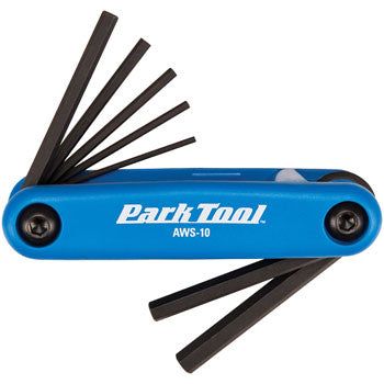 Park Tool Fold-up Hex Wrench Set: 1.5mm to 6mm