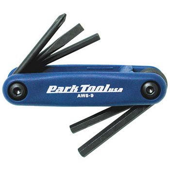 Park Tool Fold up Hex Wrench & Screwdriver Set