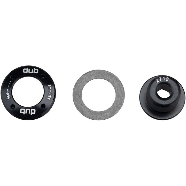 SRAM/ Truvativ DUB M18 Crank Bolt and M30 Self-Extracting Cap, Black