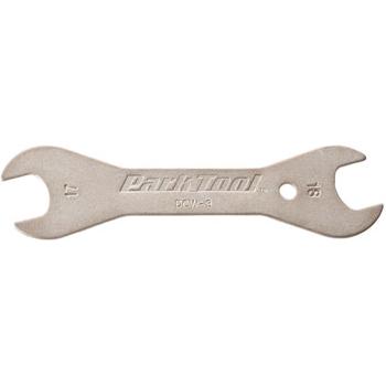 Park Tool DCW-3 Double-Ended Cone Wrench: 17 and 18mm