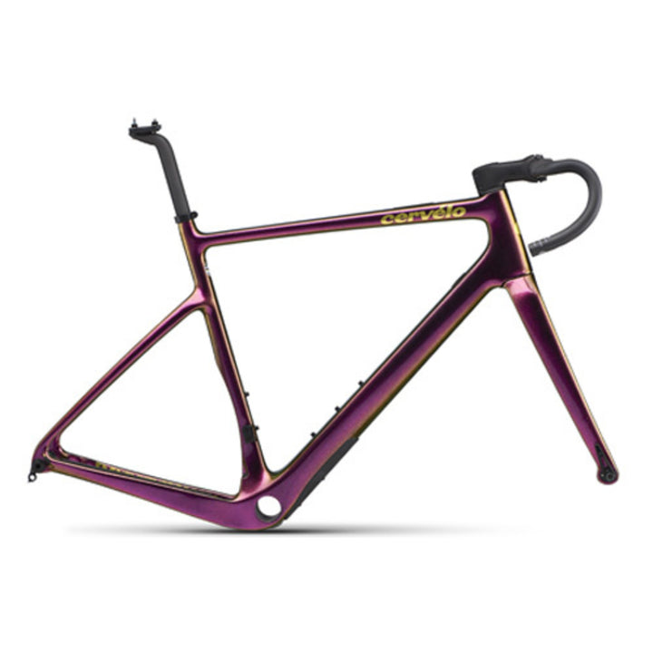 Cervelo Aspero-5 Frame Purple Chameleon/Gold 48