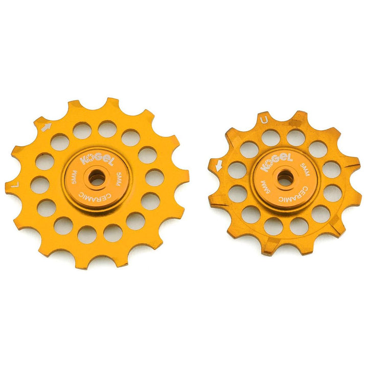 Kogel Ceramic Oversized 12-14T Pulleys Gold