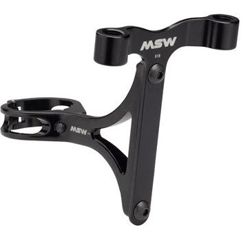 MSW Selter Mount - CO2 and Bottle Cage holder with 31.6mm clamp, black