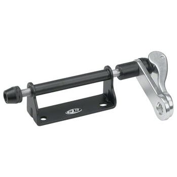 Delta Bike Hitch Truck Rail Fork Mount Rack: Standard 9.0mm Black