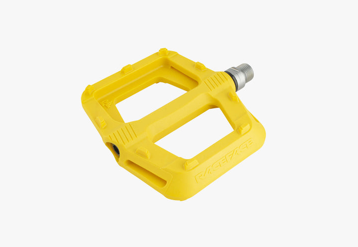 RaceFace Ride Pedals - Platform, Composite, 9/16", Yellow