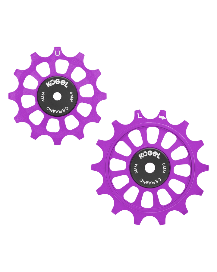 Kogel 14/14T Pulleys Set for Sram Eagle 12SPD Purple