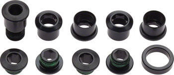 SRAM Chainring Bolt Set, 4 nuts, 1 spacer